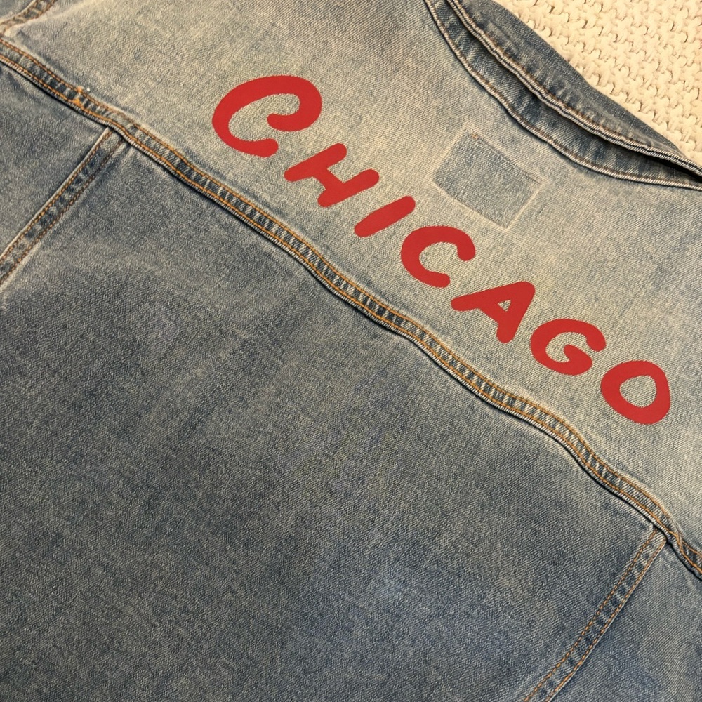 Chicago Jean Jacket- Large
